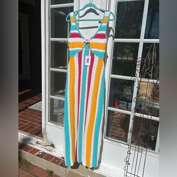 Anthropologie SOLID & STRIPED Aubrey Midi Dress NWT - Picture 4 of 9